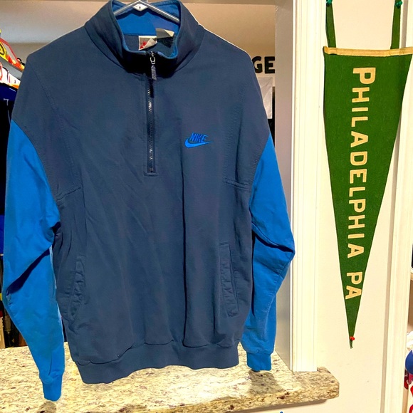 Vintage 90's Nike Quarter Zip Pullover - Picture 1 of 6